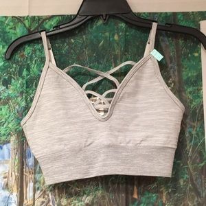Victoria’s Secret Gray Bralette w/ Strappy Back